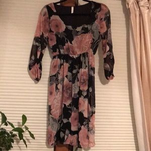 Pink Blush Maternity Dress